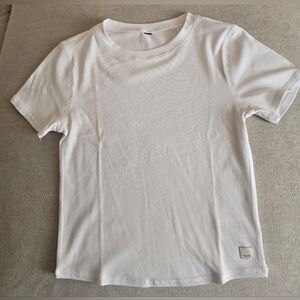 Vuori Ribbed Feather Baby Tee